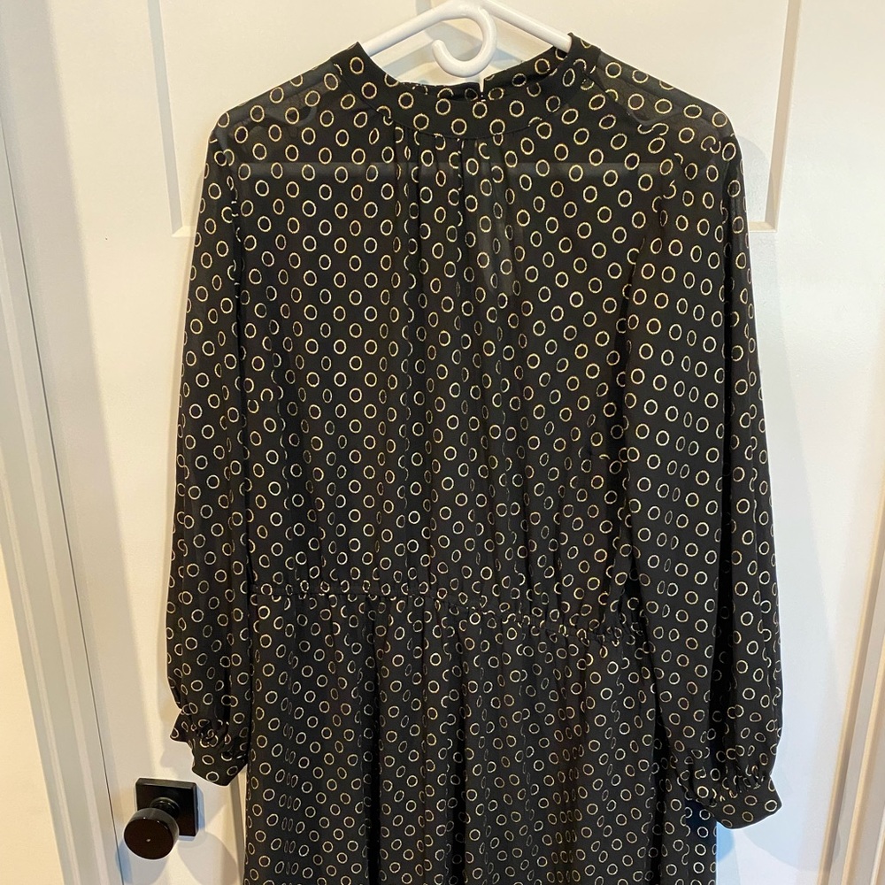 ModCloth 2X size gold and black dress short